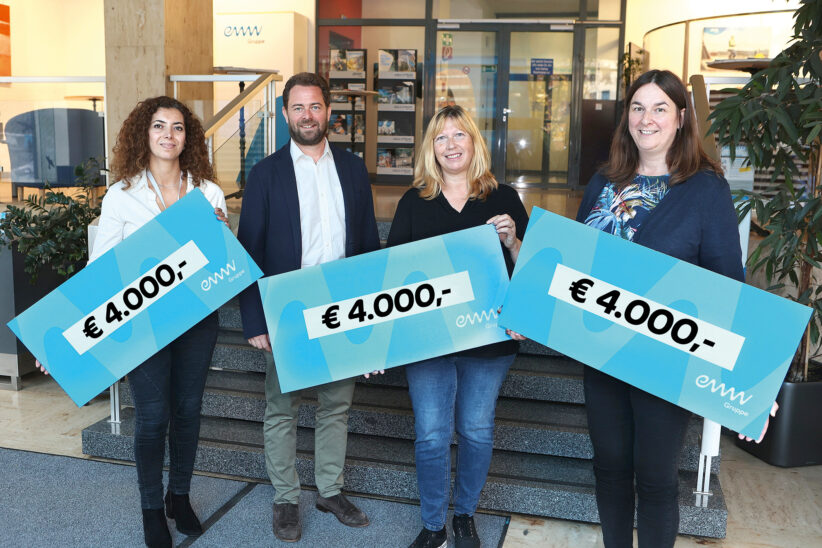 eww hilft beim Helfen: 12.000 Euro für Sozialeinrichtungen